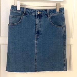 H&M Stretch Denim Skirt - Size 8